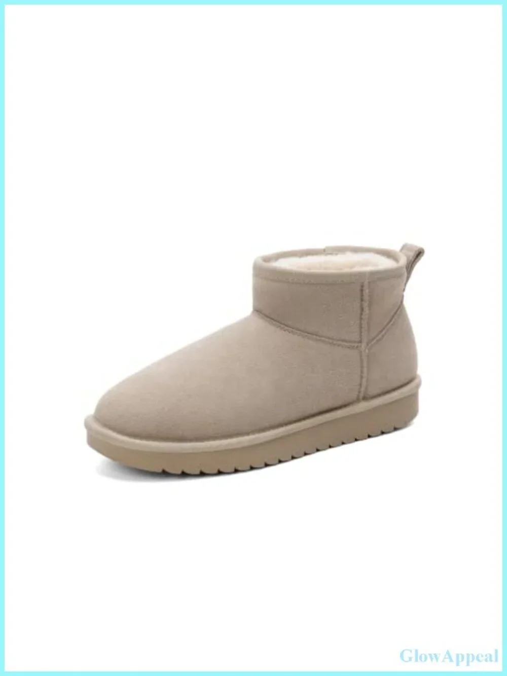 Winter Snow Boots for Women Cozy Plush Line Suede Boot